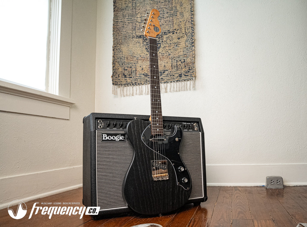 Veritas Custom Guitars Texas Miracle Custom in Open Grain Satin Black