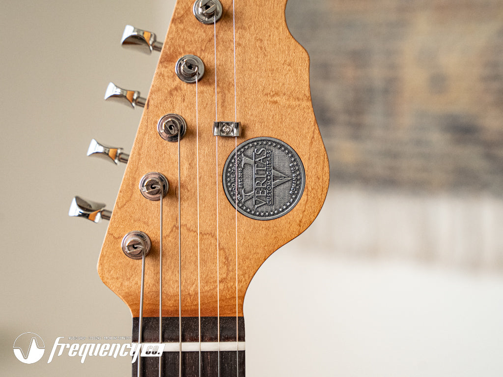 Veritas Custom Guitars Texas Miracle Custom in Open Grain Satin Black