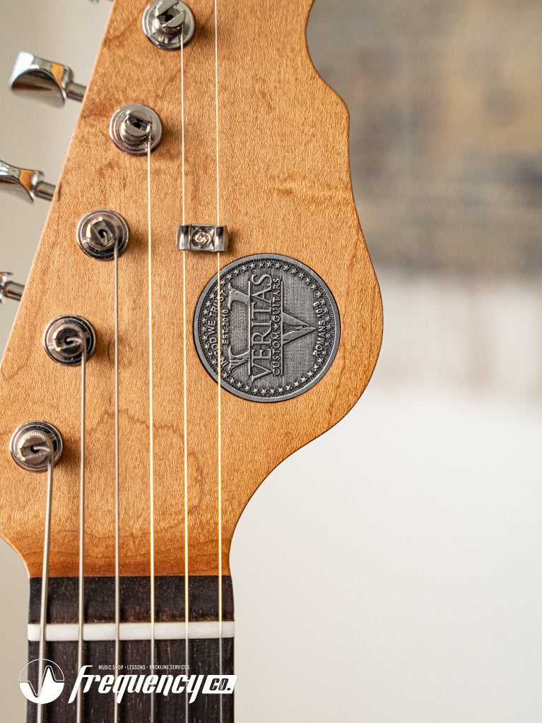 Veritas Custom Guitars Texas Miracle Custom in Open Grain Satin Black