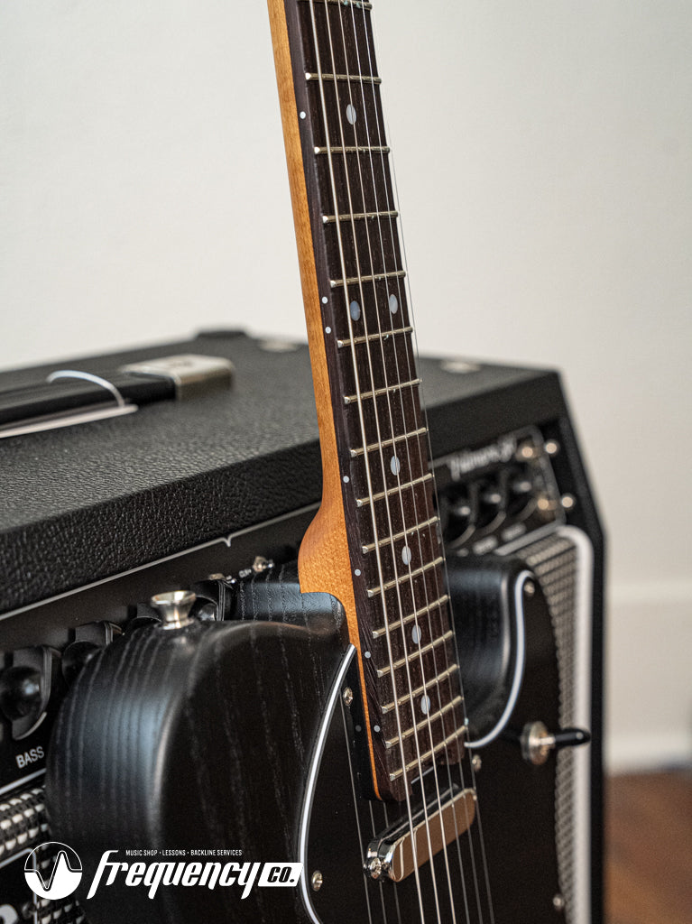 Veritas Custom Guitars Texas Miracle Custom in Open Grain Satin Black