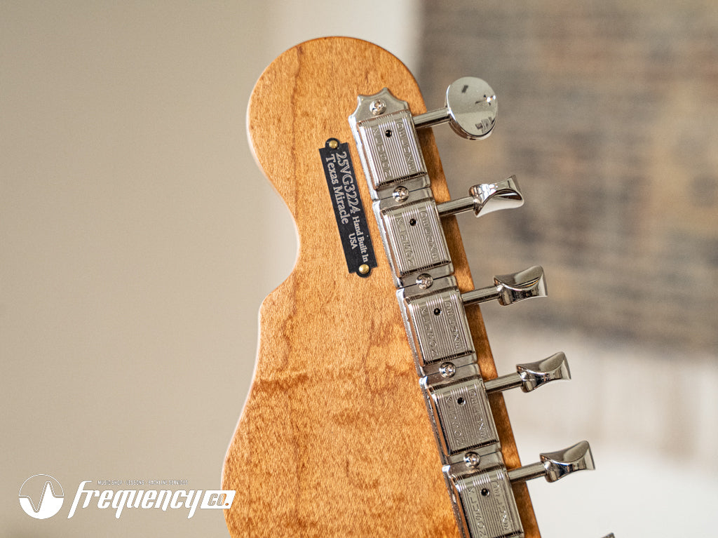 Veritas Custom Guitars Texas Miracle Custom in Open Grain Satin Black