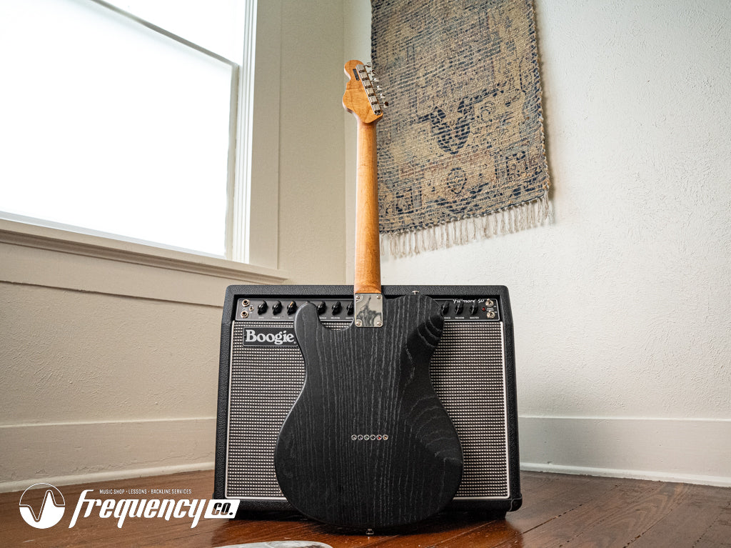 Veritas Custom Guitars Texas Miracle Custom in Open Grain Satin Black