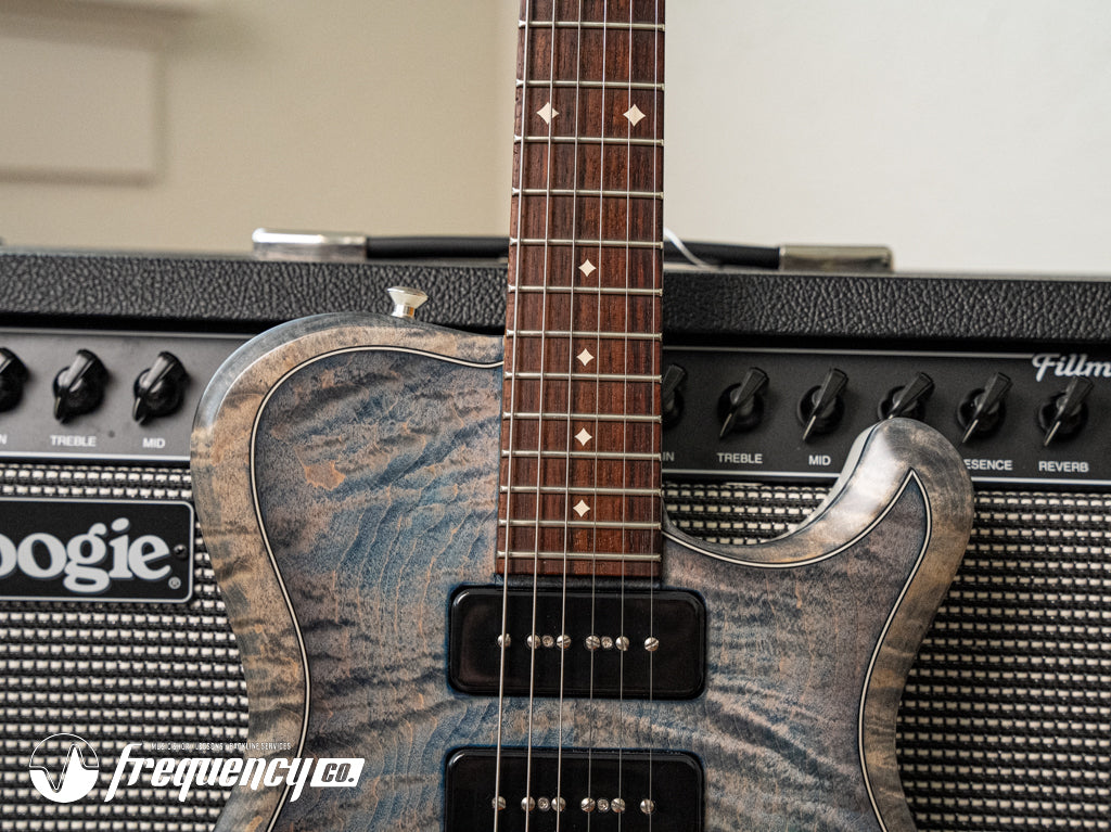 Knaggs Guitars Choptank Tremolo 3 - P-90 in Winter Solistice - 2021