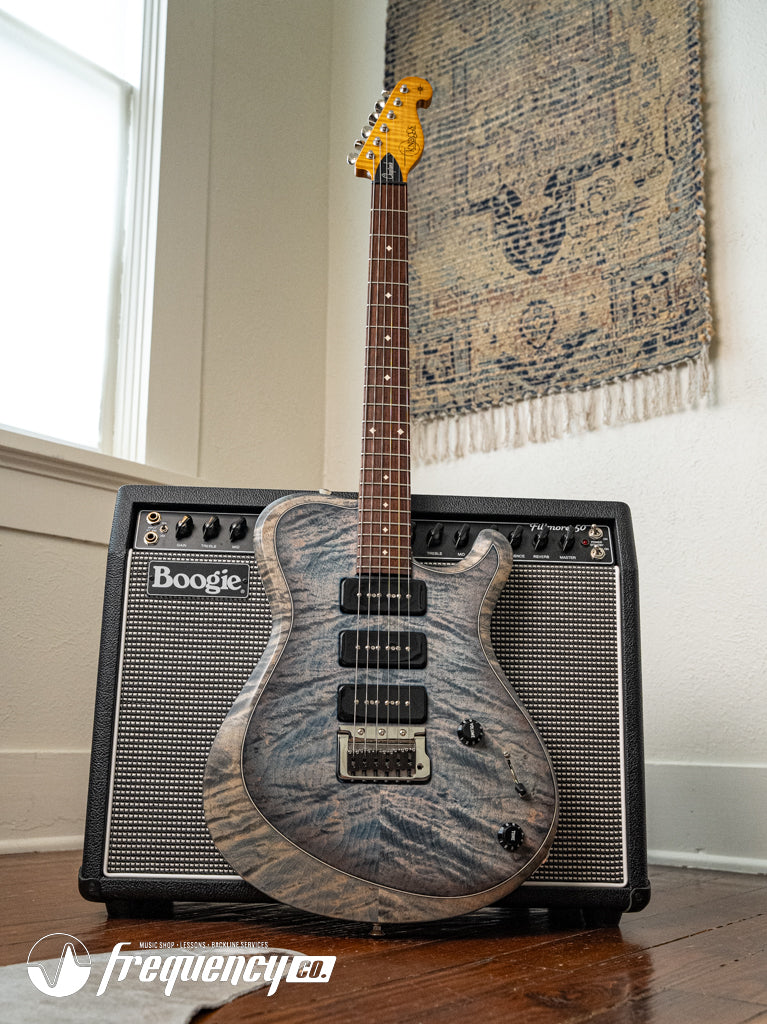 Knaggs Guitars Choptank Tremolo 3 - P-90 in Winter Solistice - 2021