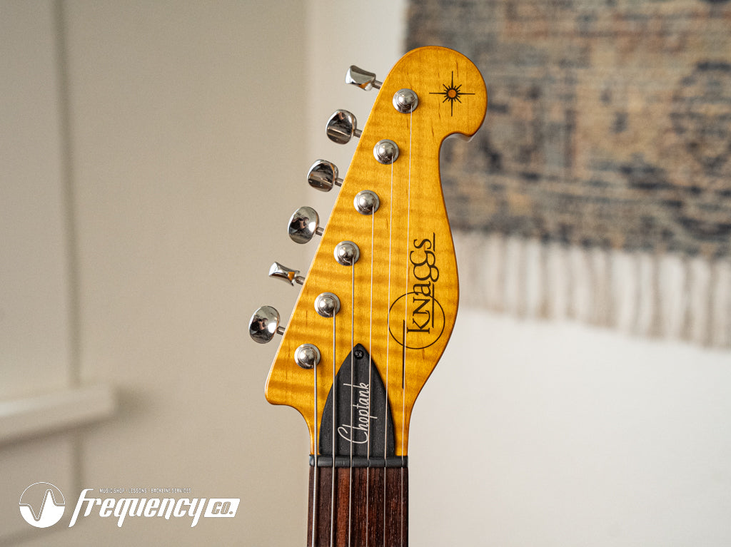 Knaggs Guitars Choptank Tremolo 3 - P-90 in Winter Solistice - 2021