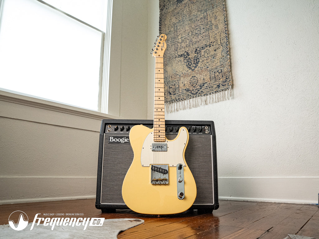 Fender American Performer Telecaster in Vintage White - 2019