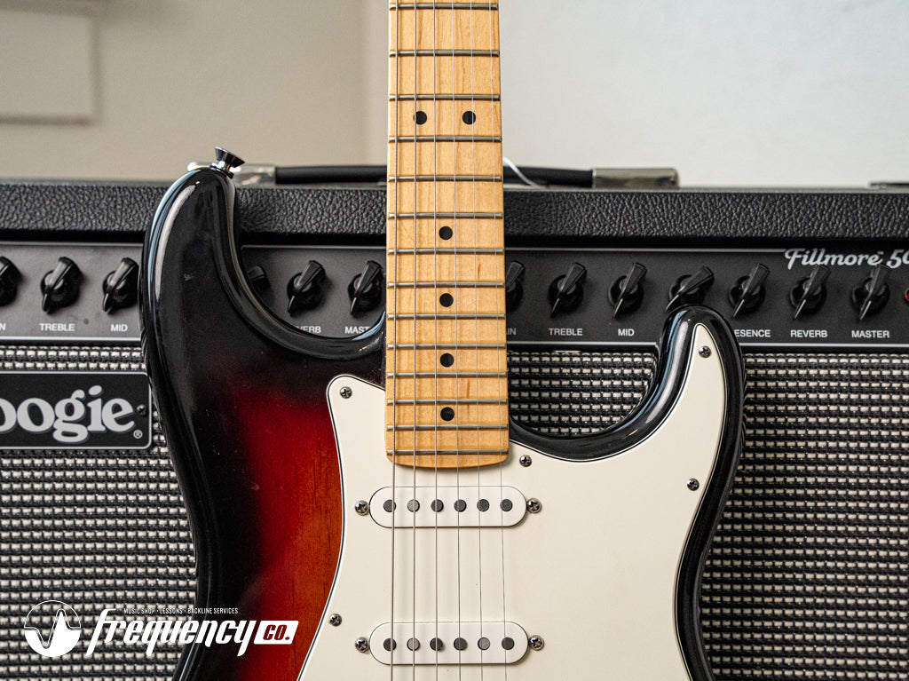 Fender American Standard Stratocaster in 3 Color Sunburst with a Rosewood Fingerboard - 2010