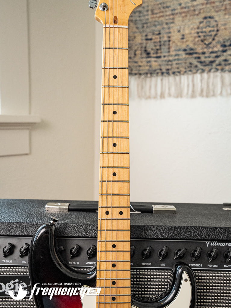 Fender American Standard Stratocaster in 3 Color Sunburst with a Rosewood Fingerboard - 2010