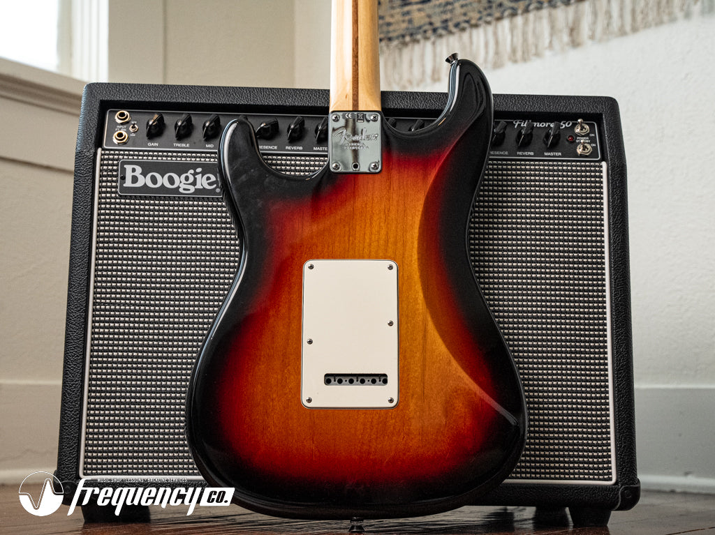 Fender American Standard Stratocaster in 3 Color Sunburst with a Rosewood Fingerboard - 2010