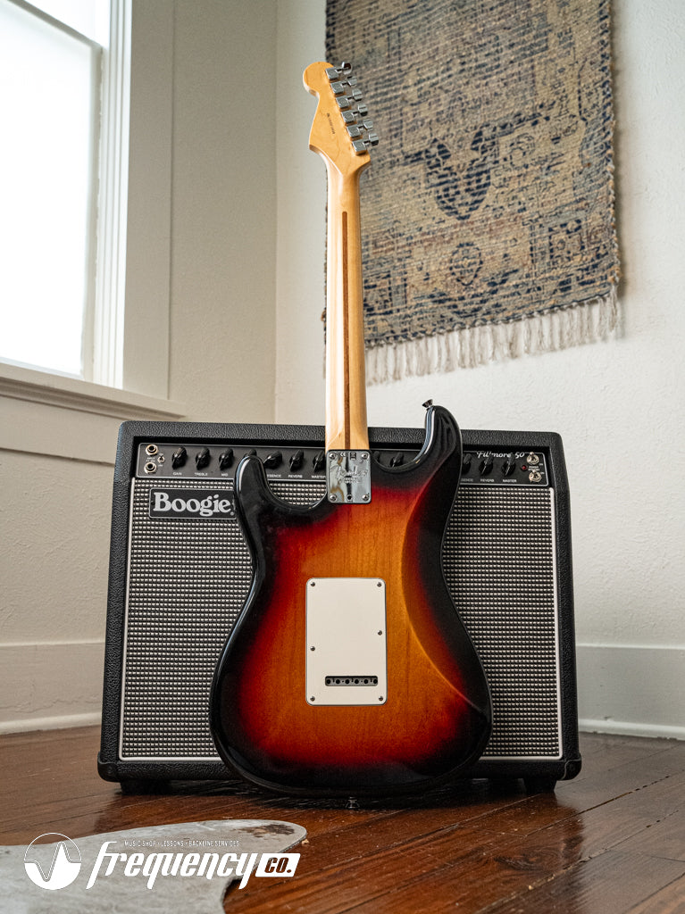 Fender American Standard Stratocaster in 3 Color Sunburst with a Rosewood Fingerboard - 2010