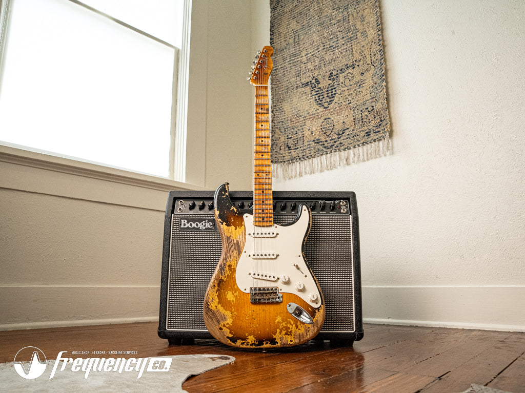 Fender Custom Shop 57 Stratocaster with Birdseye Esquire Neck Super Heavy Relic