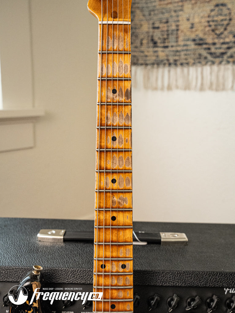 Fender Custom Shop 57 Stratocaster with Birdseye Esquire Neck Super Heavy Relic