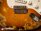Fender Custom Shop 57 Stratocaster with Birdseye Esquire Neck Super Heavy Relic
