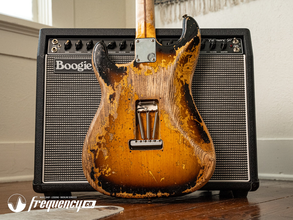Fender Custom Shop 57 Stratocaster with Birdseye Esquire Neck Super Heavy Relic