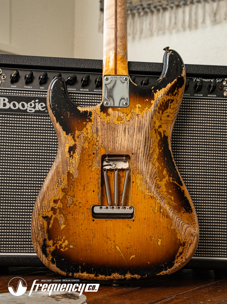Fender Custom Shop 57 Stratocaster with Birdseye Esquire Neck Super Heavy Relic