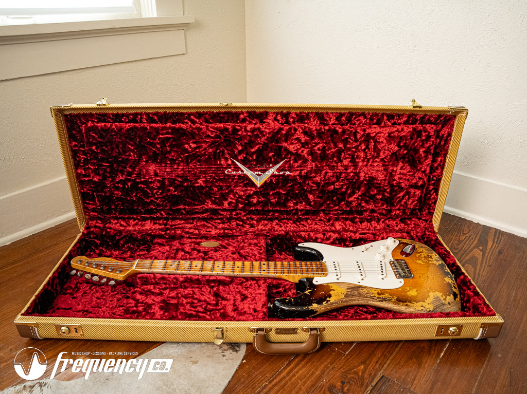 Fender Custom Shop 57 Stratocaster with Birdseye Esquire Neck Super Heavy Relic