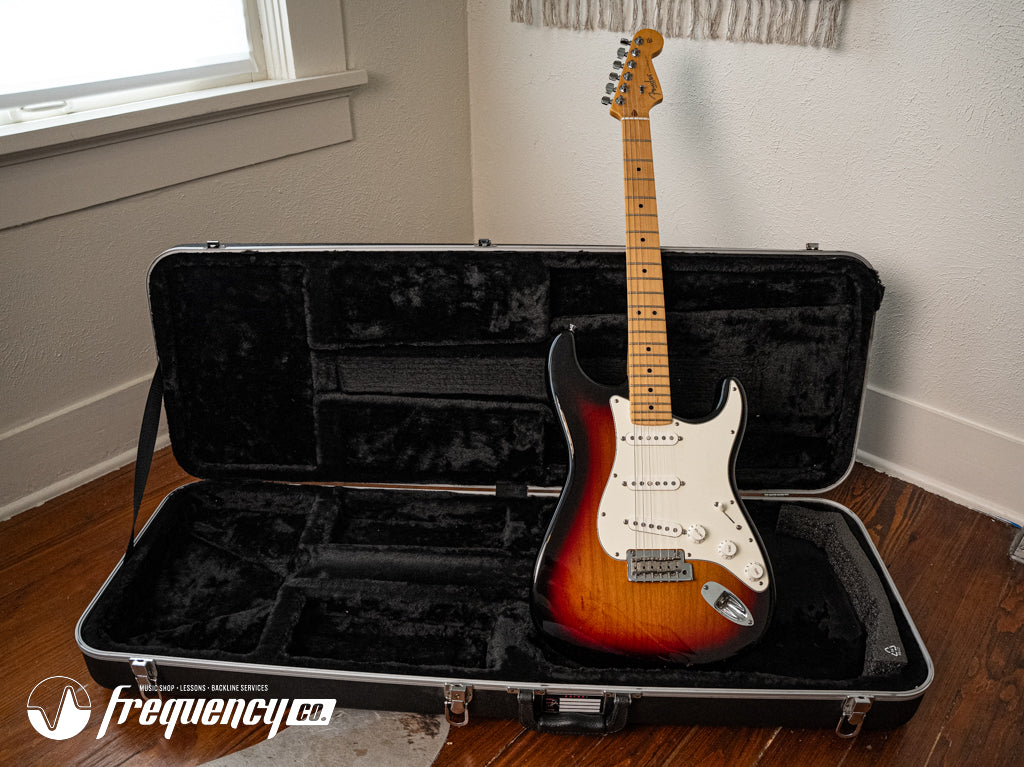 Fender American Standard Stratocaster in 3 Color Sunburst with a Rosewood Fingerboard - 2010