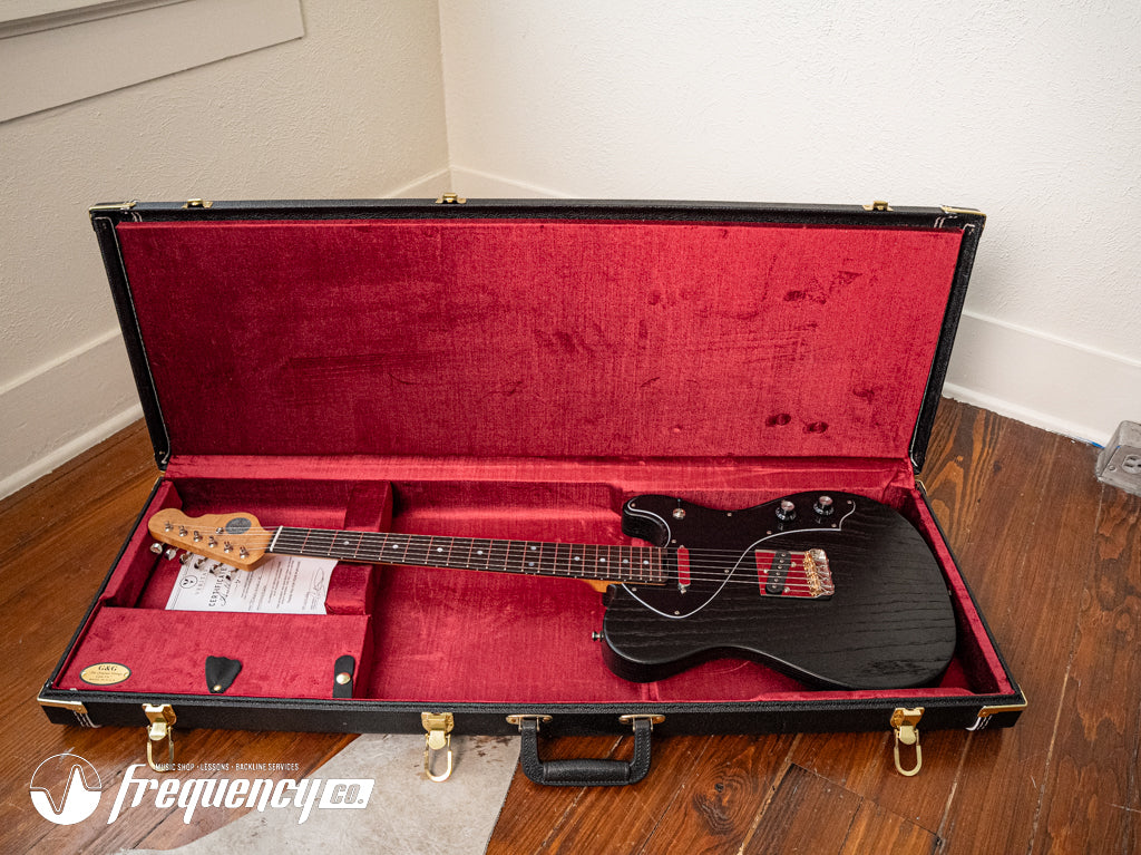 Veritas Custom Guitars Texas Miracle Custom in Open Grain Satin Black