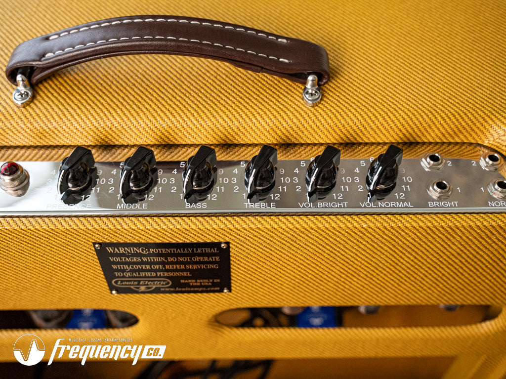 Louis Electric Amplifiers Bassmaster Tweed