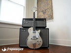 Gretsch USA Custom Shop G6134CS Penguin Relic Masterbuilt by Chad Henrichsen - Silver Sparkle (738)