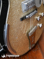 Gretsch USA Custom Shop G6134CS Penguin Relic Masterbuilt by Chad Henrichsen - Silver Sparkle (738)