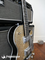 Gretsch USA Custom Shop G6134CS Penguin Relic Masterbuilt by Chad Henrichsen - Silver Sparkle (738)