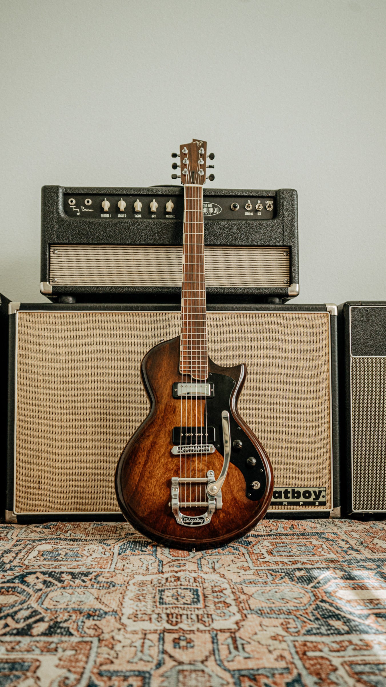 Beardsell John K Samson signature model 2019 - Kalamazoo Sunburst