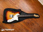 Fender MIM Deluxe Telecaster Thinline with Rosewood Fingerboard in Sunburst - 2016