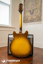 Harmony H-75 Hollowbody Electric Guitar in Vintage Burst - 1963