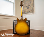 Harmony H-75 Hollowbody Electric Guitar in Vintage Burst - 1963
