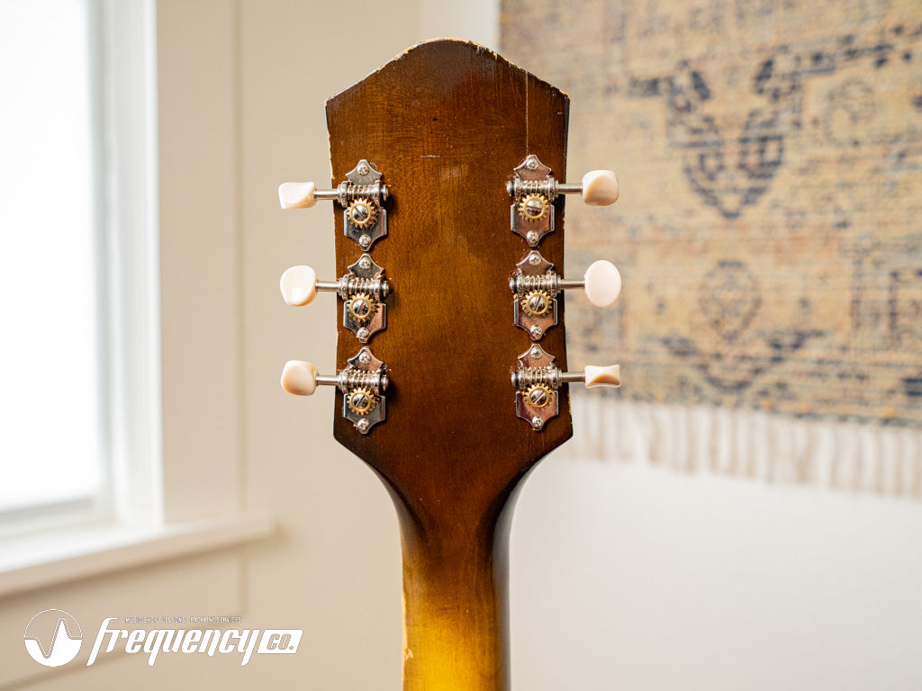 Harmony H-75 Hollowbody Electric Guitar in Vintage Burst - 1963