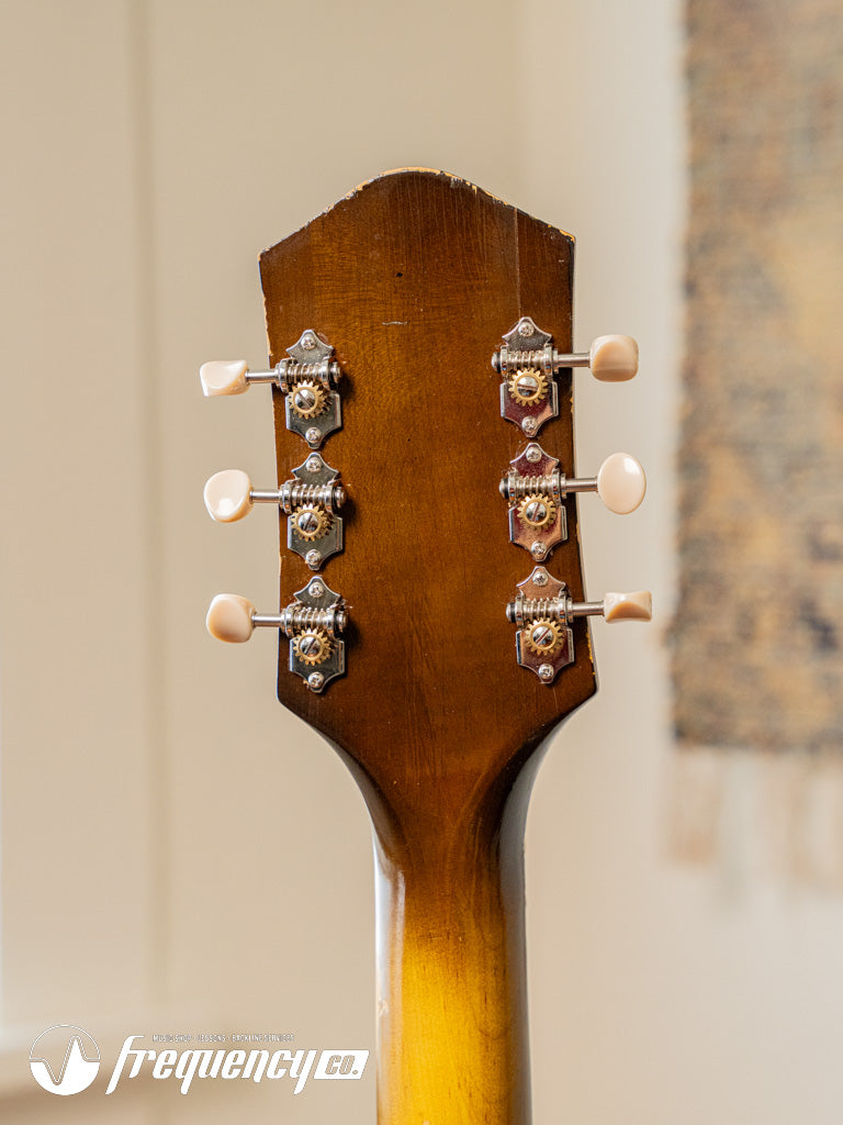 Harmony H-75 Hollowbody Electric Guitar in Vintage Burst - 1963