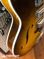 Harmony H-75 Hollowbody Electric Guitar in Vintage Burst - 1963