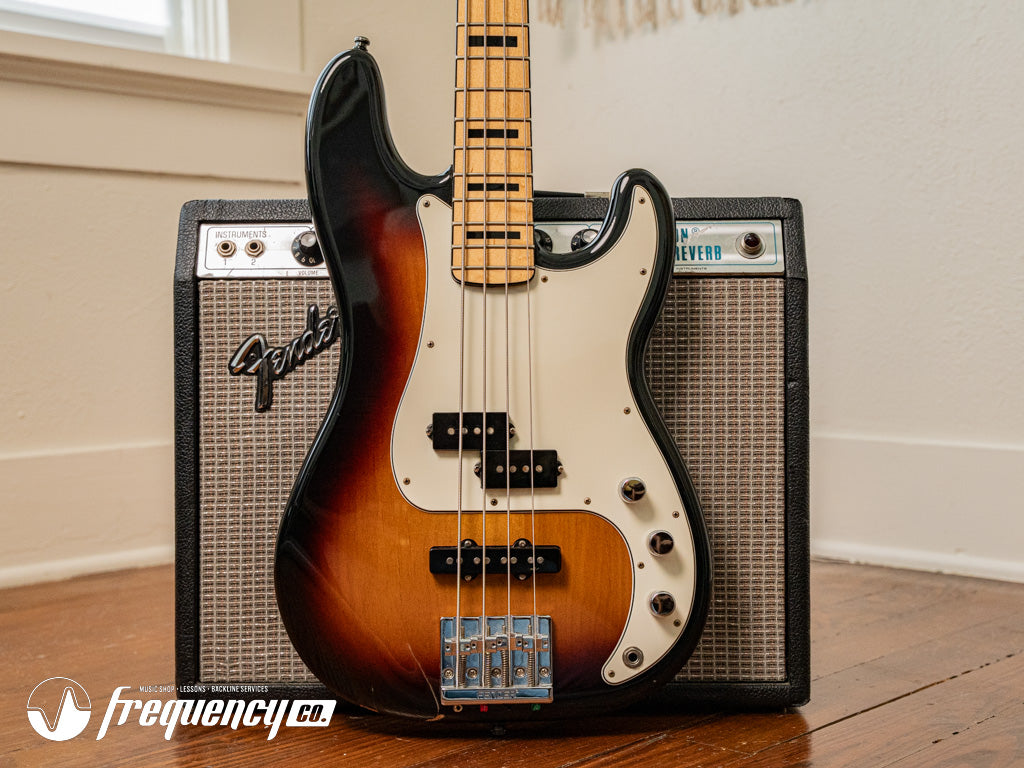 Fender GC FSR Deluxe Precision Bass Special in Sunburst - 2015