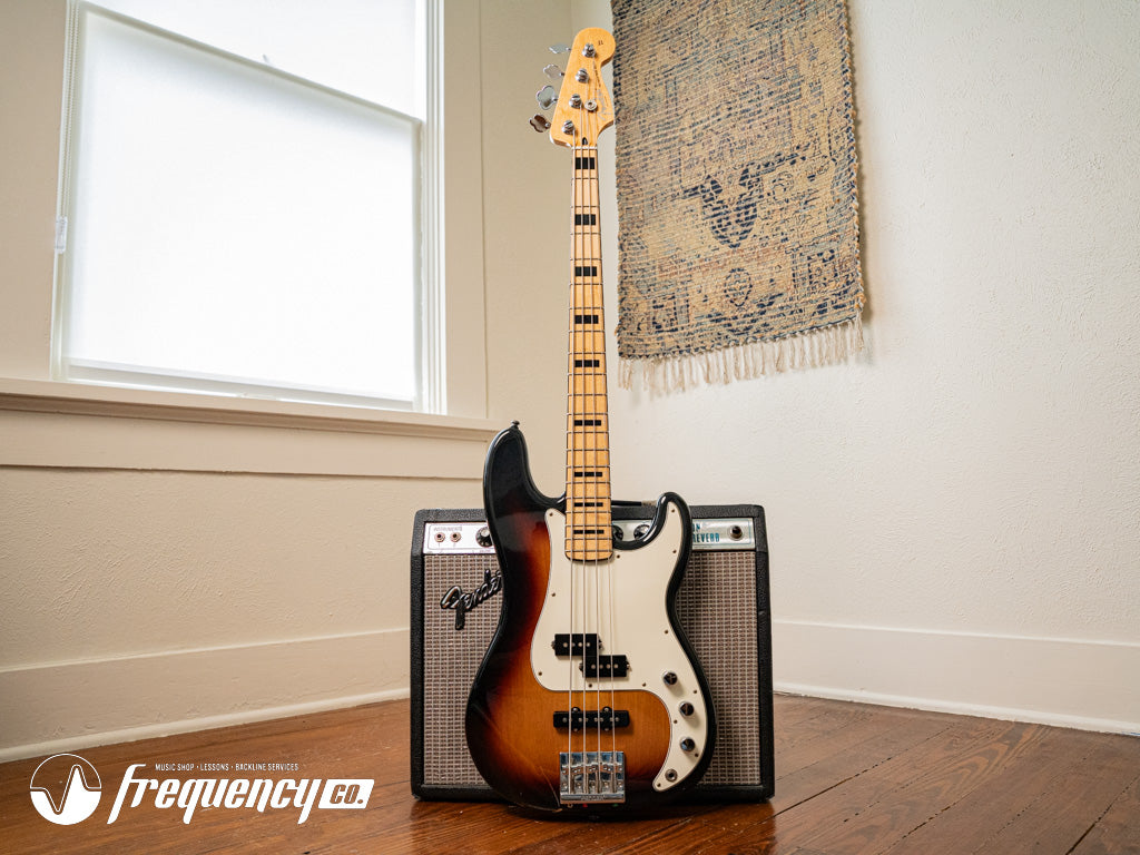 Fender GC FSR Deluxe Precision Bass Special in Sunburst - 2015