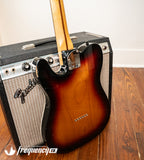 Fender MIM Deluxe Telecaster Thinline with Rosewood Fingerboard in Sunburst - 2016