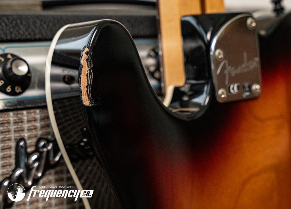 Fender MIM Deluxe Telecaster Thinline with Rosewood Fingerboard in Sunburst - 2016