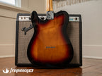 Fender MIM Deluxe Telecaster Thinline with Rosewood Fingerboard in Sunburst - 2016
