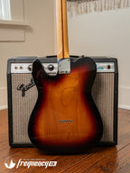 Fender MIM Deluxe Telecaster Thinline with Rosewood Fingerboard in Sunburst - 2016