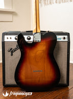 Fender MIM Deluxe Telecaster Thinline with Rosewood Fingerboard in Sunburst - 2016