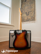 Fender MIM Deluxe Telecaster Thinline with Rosewood Fingerboard in Sunburst - 2016