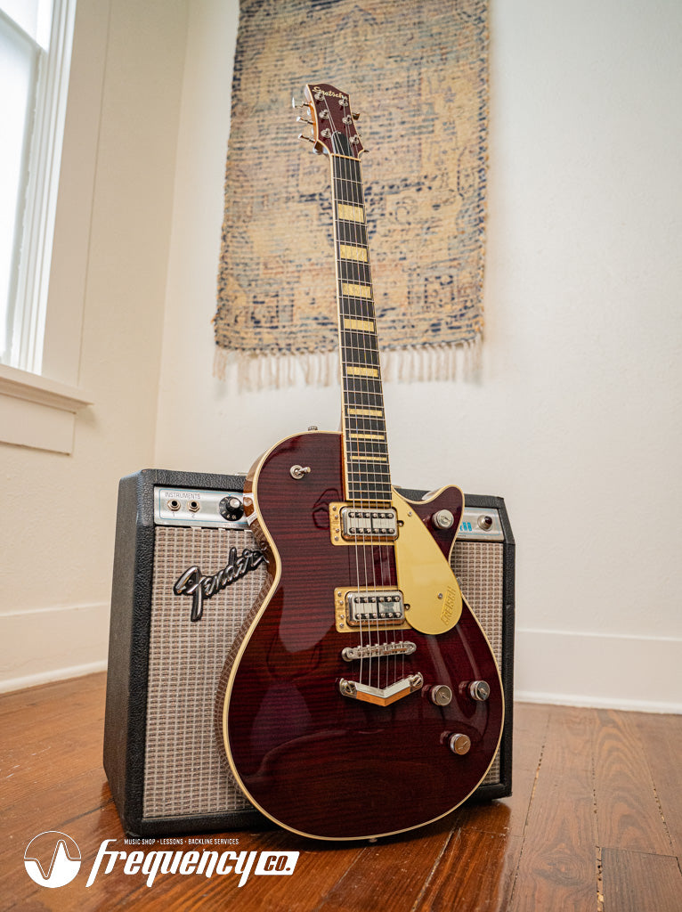 Gretsch G6228FM Players Edition Jet BT with V-Stoptail and Flame Maple Top - 2018