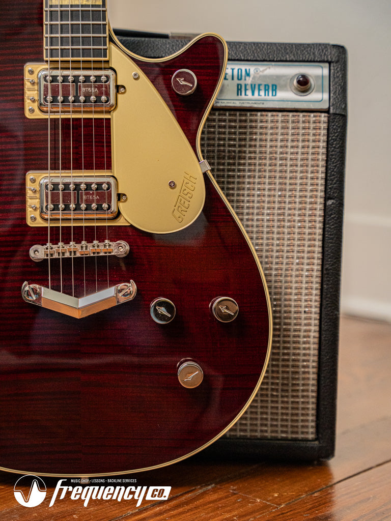 Gretsch G6228FM Players Edition Jet BT with V-Stoptail and Flame Maple Top - 2018
