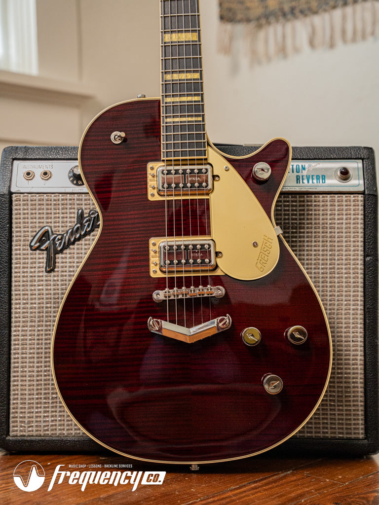 Gretsch G6228FM Players Edition Jet BT with V-Stoptail and Flame Maple Top - 2018