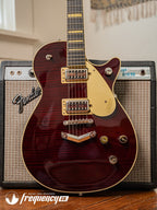Gretsch G6228FM Players Edition Jet BT with V-Stoptail and Flame Maple Top - 2018