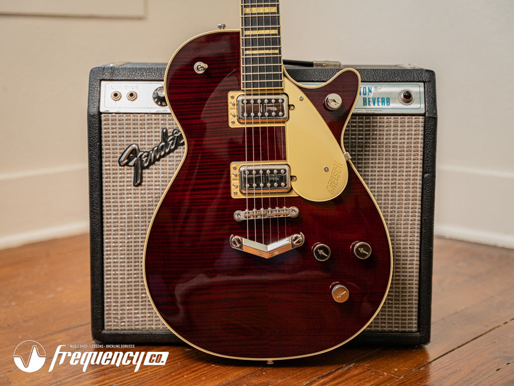 Gretsch G6228FM Players Edition Jet BT with V-Stoptail and Flame Maple Top - 2018