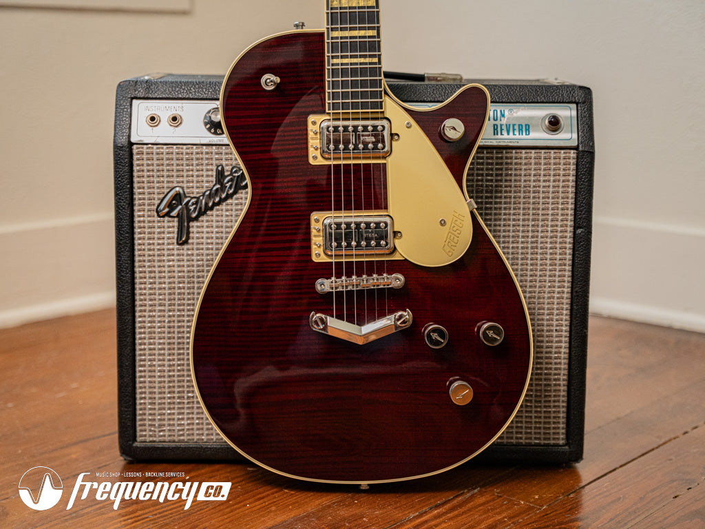Gretsch G6228FM Players Edition Jet BT with V-Stoptail and Flame Maple Top - 2018
