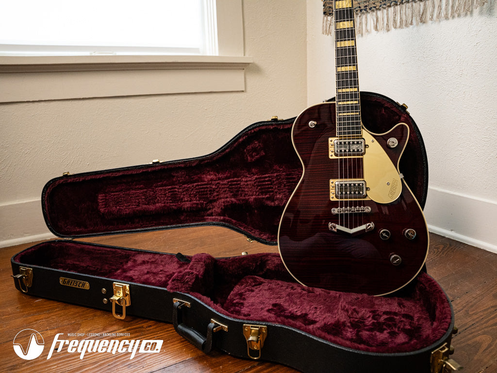 Gretsch G6228FM Players Edition Jet BT with V-Stoptail and Flame Maple Top - 2018