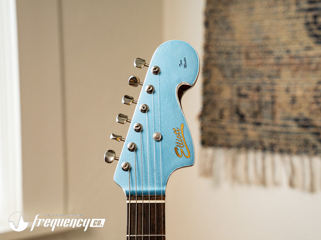 Elliott Peter Stroud Tone Master with Rosewood Fingerboard in Lake Placid Blue - 2022