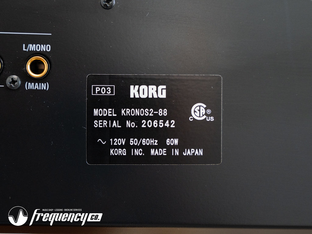 Korg Kronos 2 88-Key Digital Synthesizer Workstation